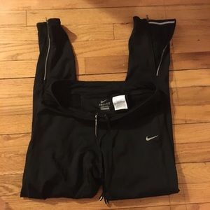 Nike Dri Fit Black Leggings Medium AS IS
